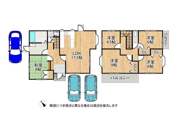 栗東市岡の中古一戸建て