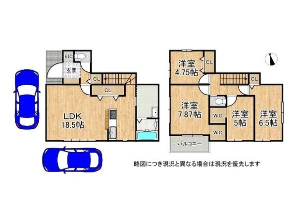 栗東市高野　新築一戸建て　１期　３号棟