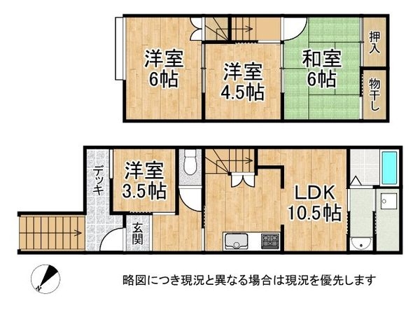 京都市山科区大塚元屋敷町の中古一戸建て