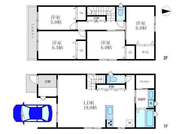 尼崎市道意町６丁目の中古一戸建