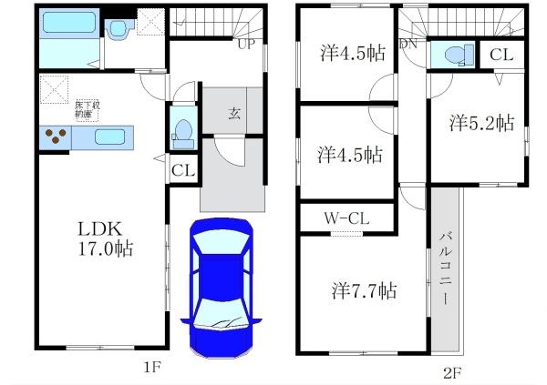 浜田町2丁目　新築戸建