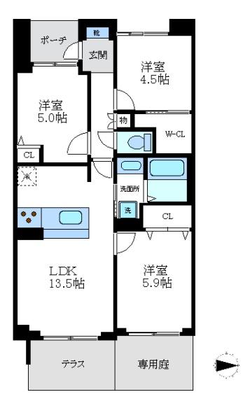 エンゼルクレッセ西難波　中古マンション