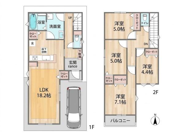 ＬＩＧＮＡＧＥ（リナージュ）塚口町5丁目　2号棟