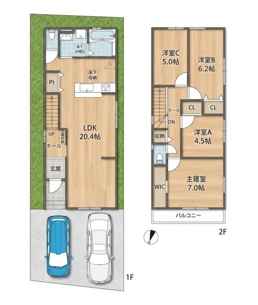 尼崎市塚口町６丁目の新築一戸建