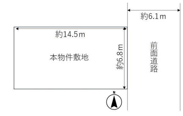 尼崎市東園田町３丁目の土地