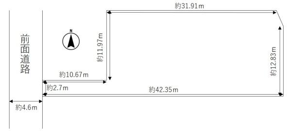 尼崎市東園田町３丁目の土地