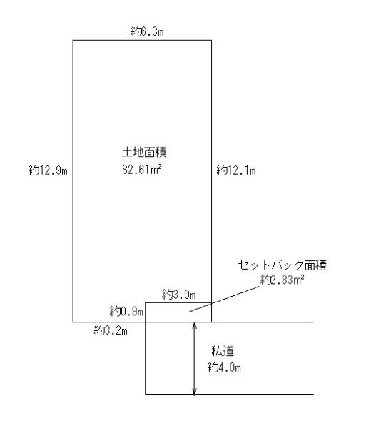 尼崎市大庄中通３丁目の土地
