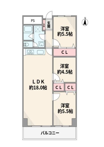 サンハイツ武庫之荘１号棟　中古マンション