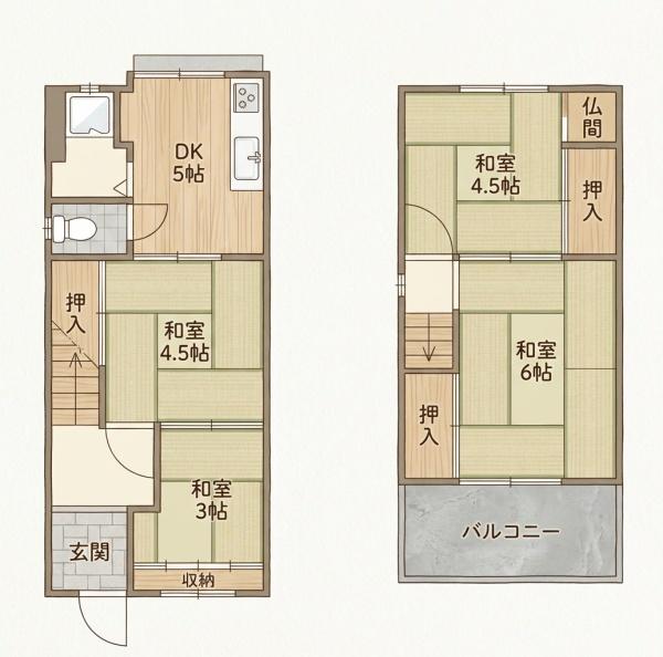 尼崎市瓦宮１丁目の中古一戸建