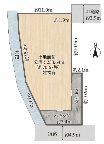 伊丹市安堂寺町6丁目の売土地