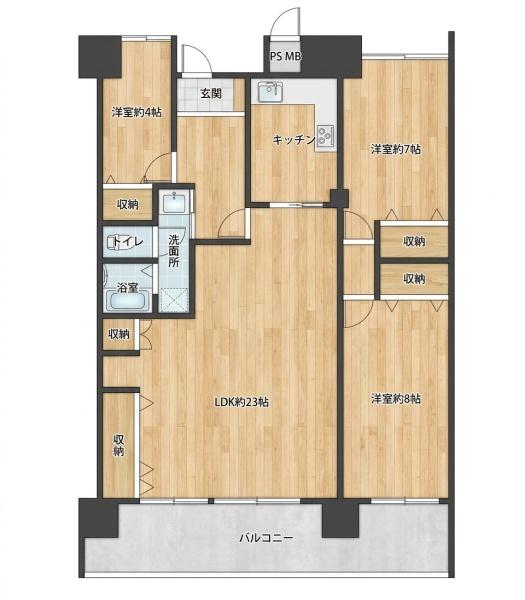 武庫川はなのまち30号棟