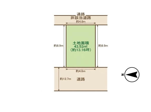 大阪市西淀川区福町２丁目の土地