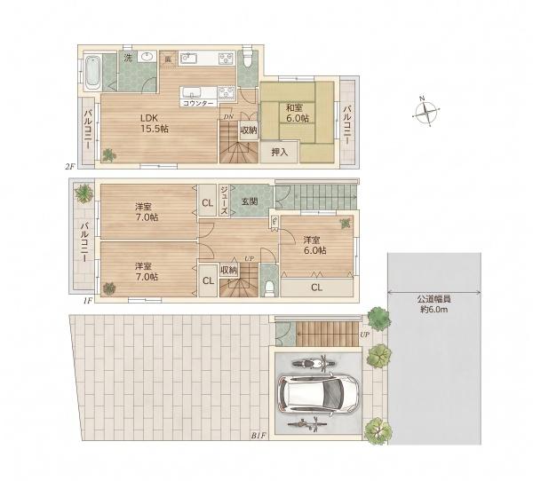 尼崎市武庫川町4丁目の中古一戸建