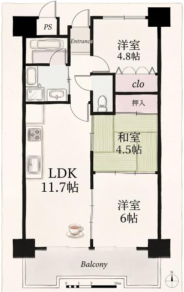 ファミール武庫川東　中古マンション