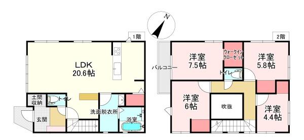 福岡市東区土井４丁目の新築一戸建