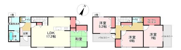 福岡市東区香椎６丁目の新築一戸建