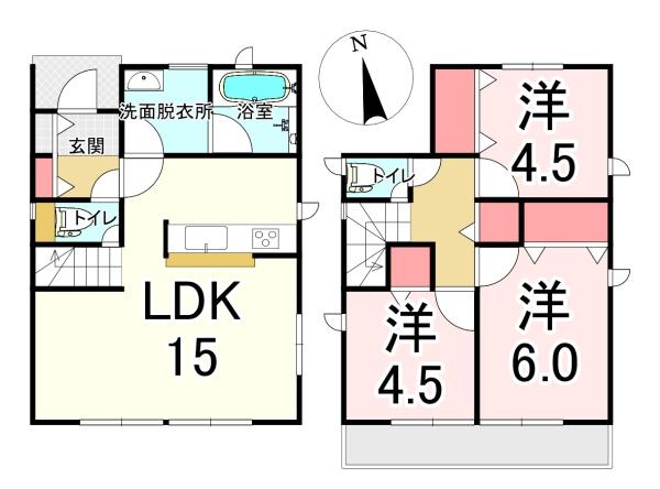 福岡市東区青葉６丁目の新築一戸建