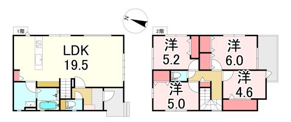 福岡市東区名島２丁目の新築一戸建