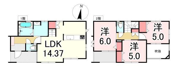 福岡市東区高美台３丁目の新築一戸建