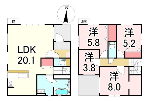 福岡市東区八田３丁目の新築一戸建
