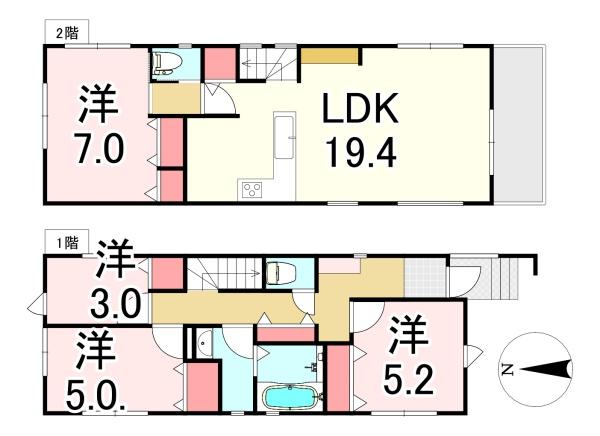 福岡市東区八田３丁目の新築一戸建