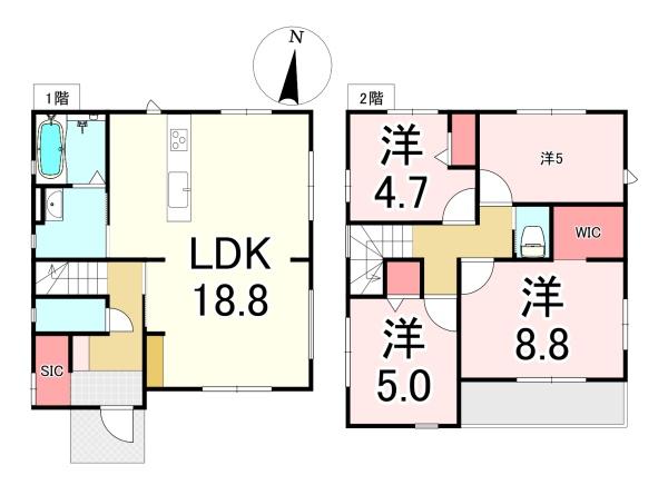 福岡市東区八田３丁目の新築一戸建