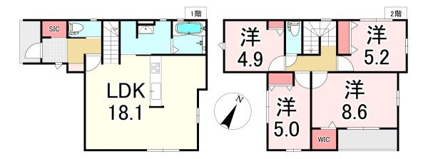 福岡市東区土井２丁目の新築一戸建