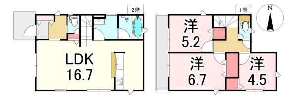 福岡市東区高美台１丁目の新築一戸建