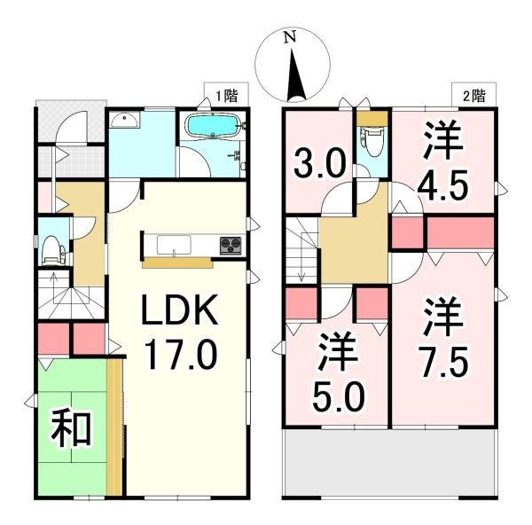 福岡市東区和白東１丁目の新築一戸建