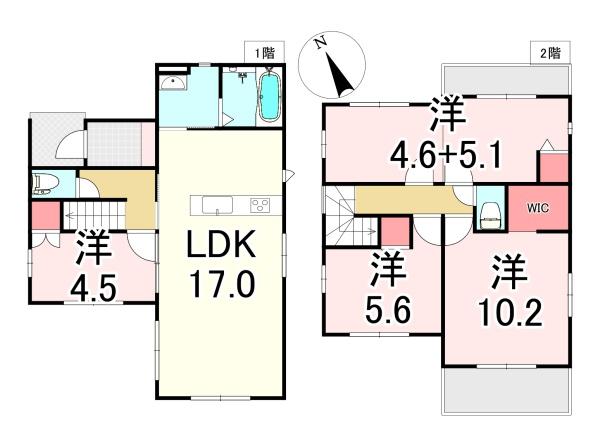 福岡市東区名島４丁目の新築一戸建