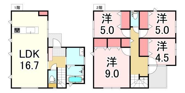 福岡市東区唐原１丁目の新築一戸建
