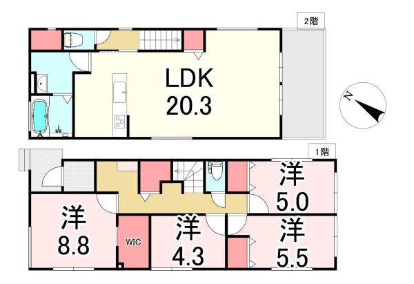 福岡市東区松香台１丁目の新築一戸建