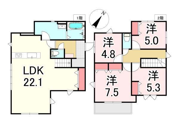 福岡市東区香住ヶ丘５丁目の新築一戸建