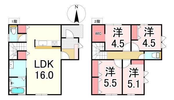 福岡市東区香住ヶ丘４丁目の新築一戸建