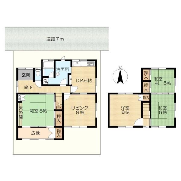 奈良市中山町西４丁目の中古一戸建て