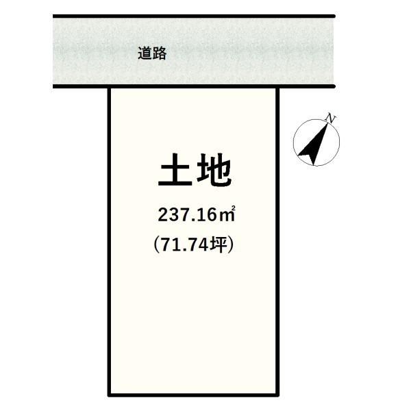 相楽郡南山城村大字北大河原小字釜ノ子の土地