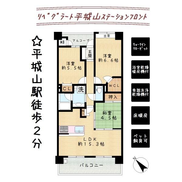 リベグラート平城山ステーションフロント