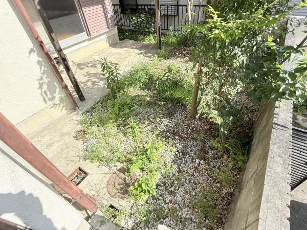 奈良市般若寺町の中古一戸建て(庭)