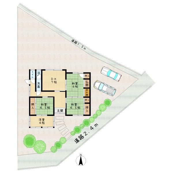 五條市釜窪町の中古一戸建て