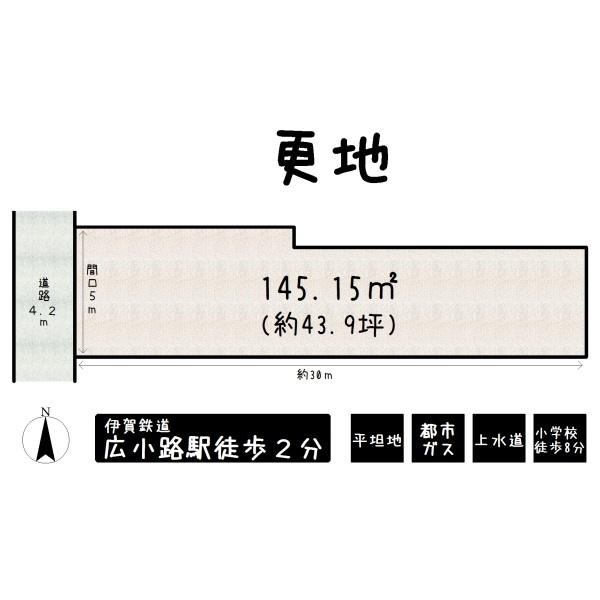 伊賀市上野赤坂町の売土地