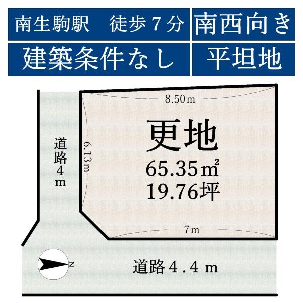 生駒市小平尾町の売土地