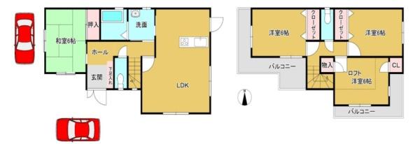 天理市櫟本町の中古一戸建