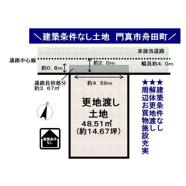 門真市舟田町の売土地