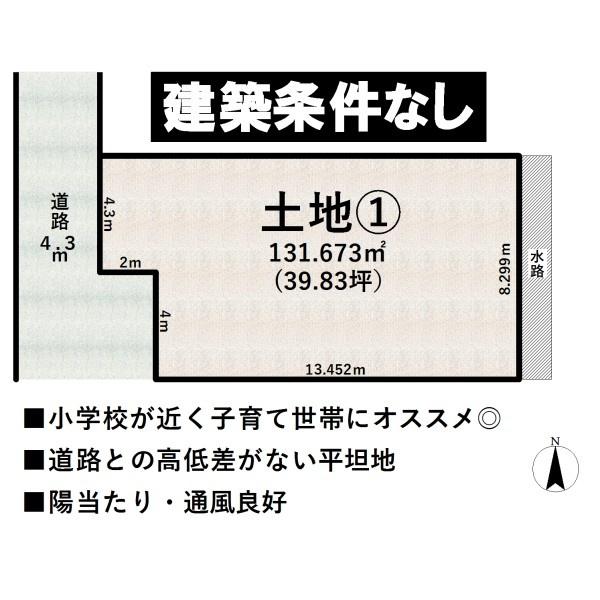 生駒郡安堵町大字西安堵の土地
