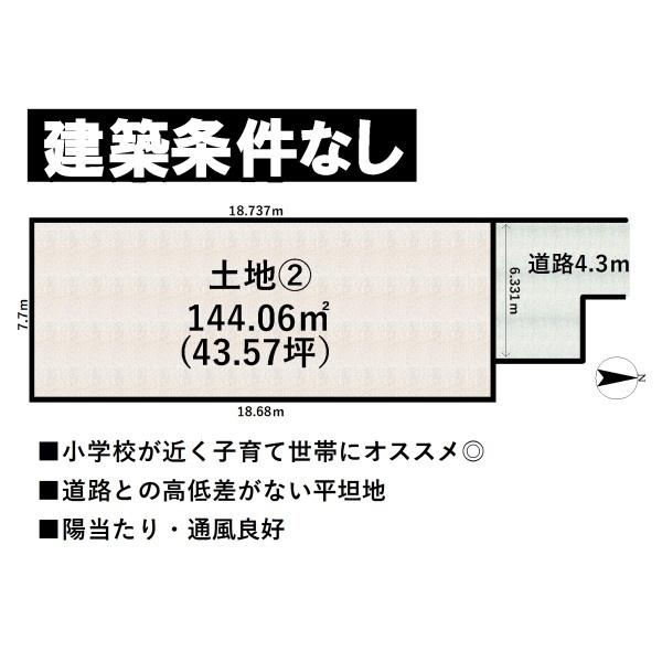 生駒郡安堵町大字西安堵の土地
