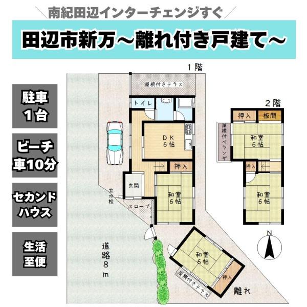 田辺市新万の中古一戸建