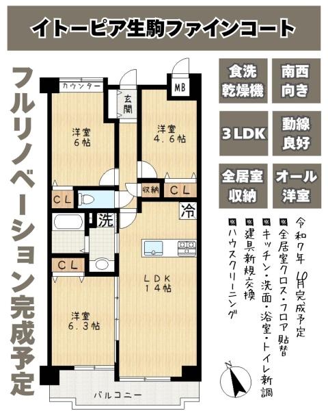 イトーピア生駒ファインコート