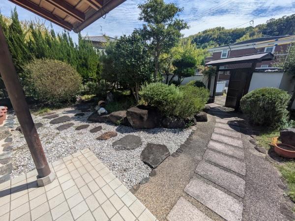 木津川市山城町平尾上垣内の中古一戸建て(庭)