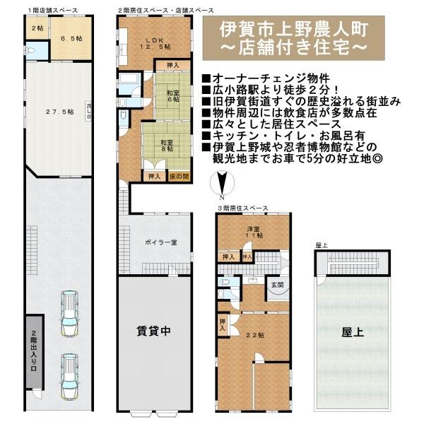伊賀市上野農人町～オーナーチェンジ～