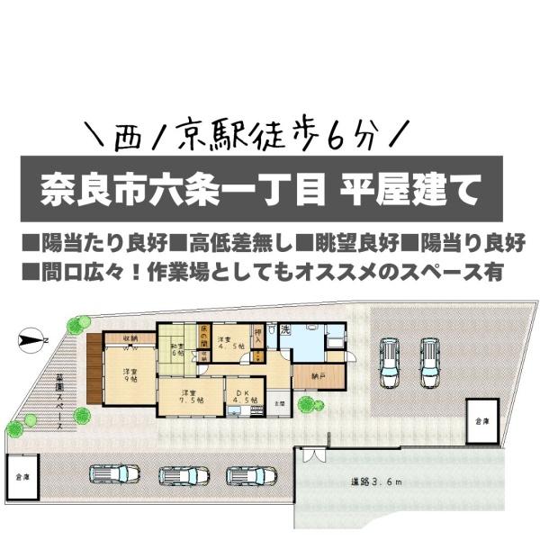 奈良市六条１丁目の中古一戸建